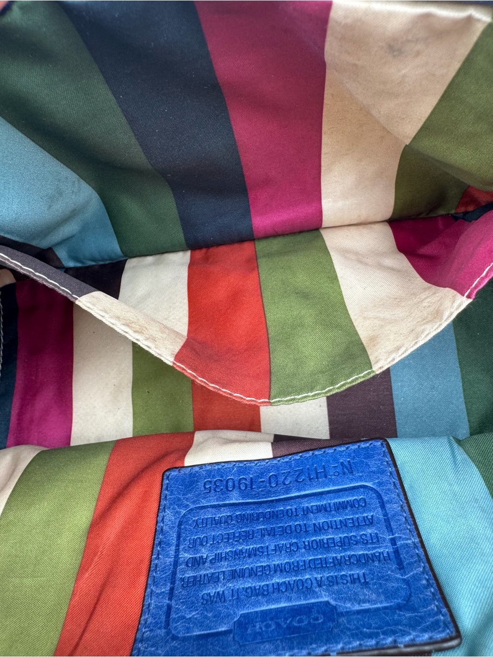 Coach Willis Legacy 70th Anniversary Colorblock Satchel - Picture 10 of 14